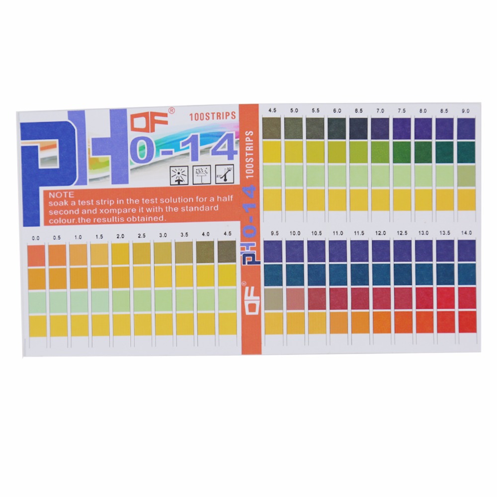 Que Thử pH 0-14, phổ Strips Để - đánh giá và giá Soil Test Digital