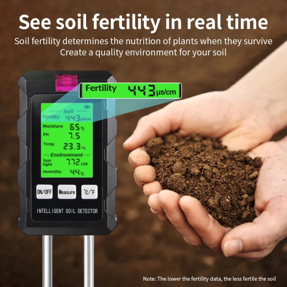 6 in 1 Soil Detector Soil Test - đánh giá và giá Soil Test Digital